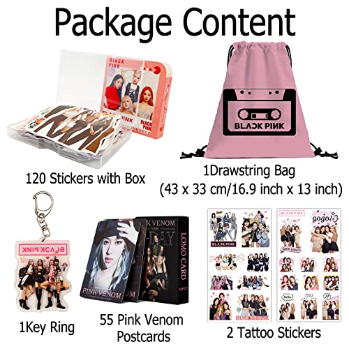 BLACKPINK  セット Blackpink zestaw prezentowy, artykuły dla fanów, zestaw